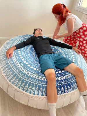 Le massage en apesanteur